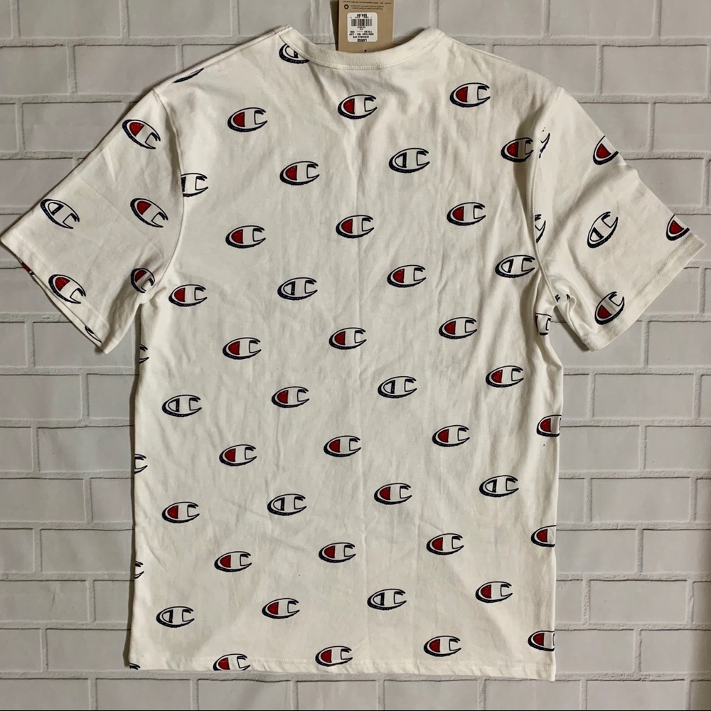New Men’s Champion Heritage S/S Tee Shirt US Large - Picture 4 of 5